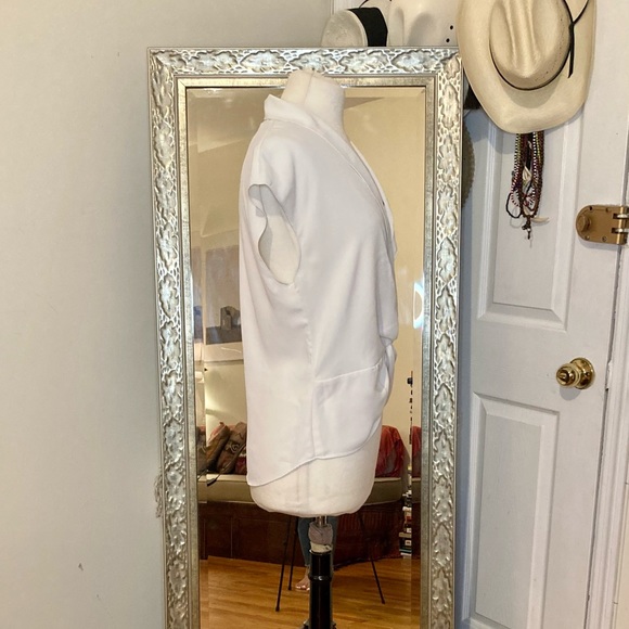 Amanda Uprichard Ivory summer milano blouse size S. Gently worn. - Picture 8 of 9